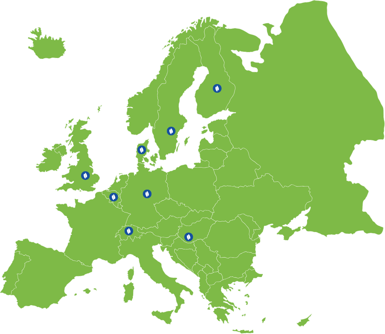 IPercept Technology AB - Customers in Europe 2024